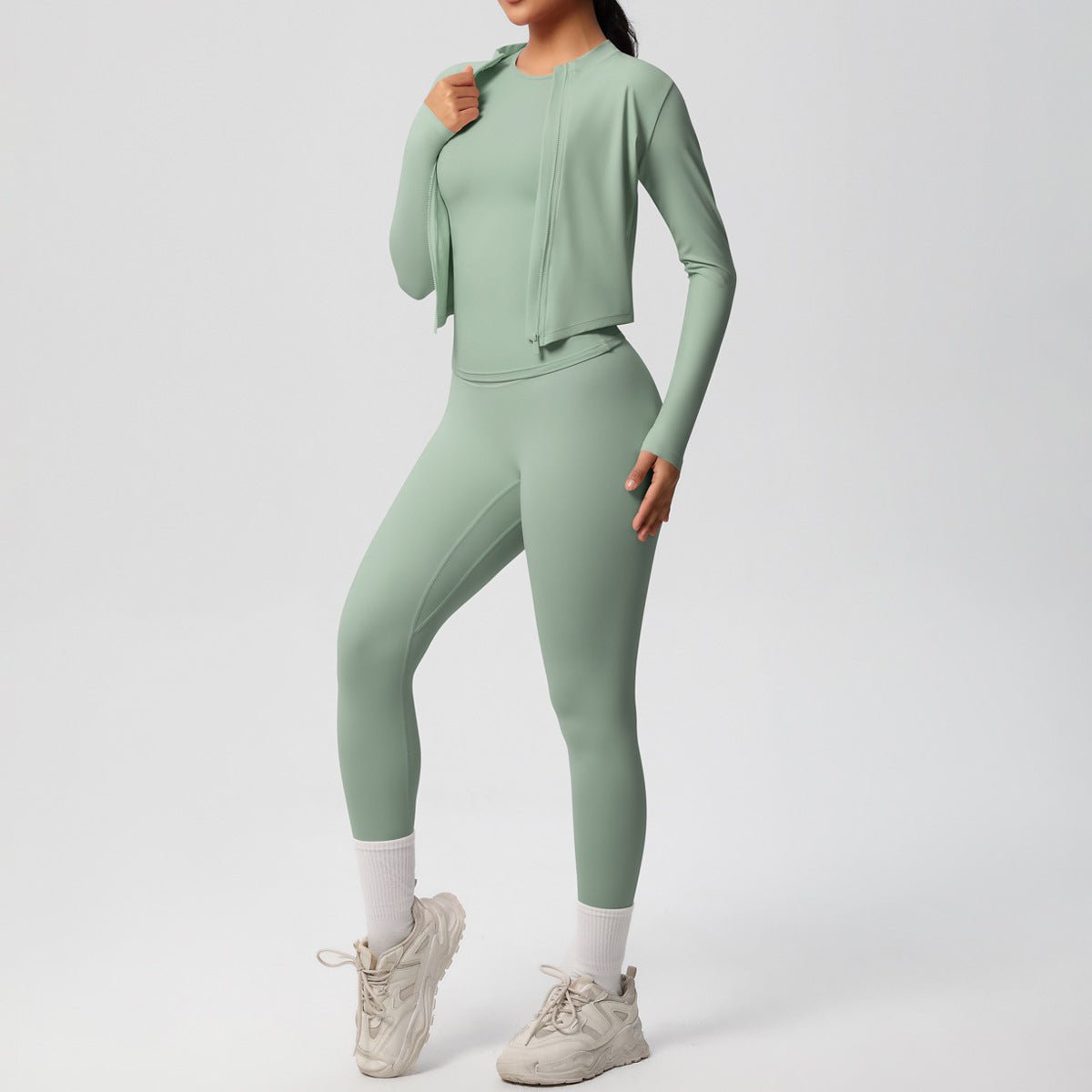 Quick Dry Slim Fit Yoga Fitness Set - Solbana