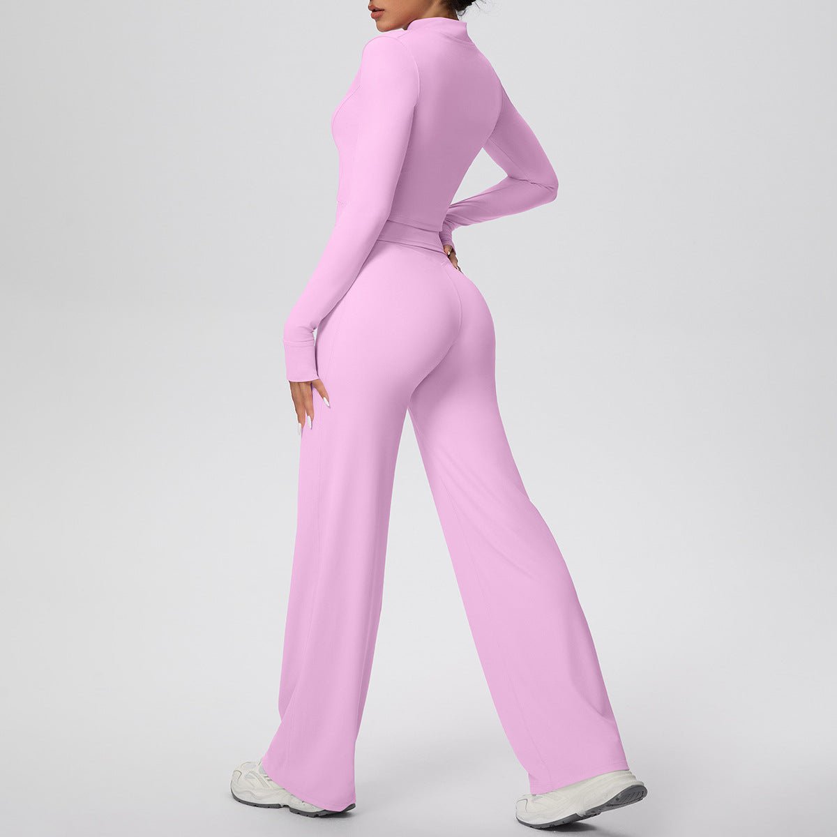 Three Piece Zip Workout Set - Solbana