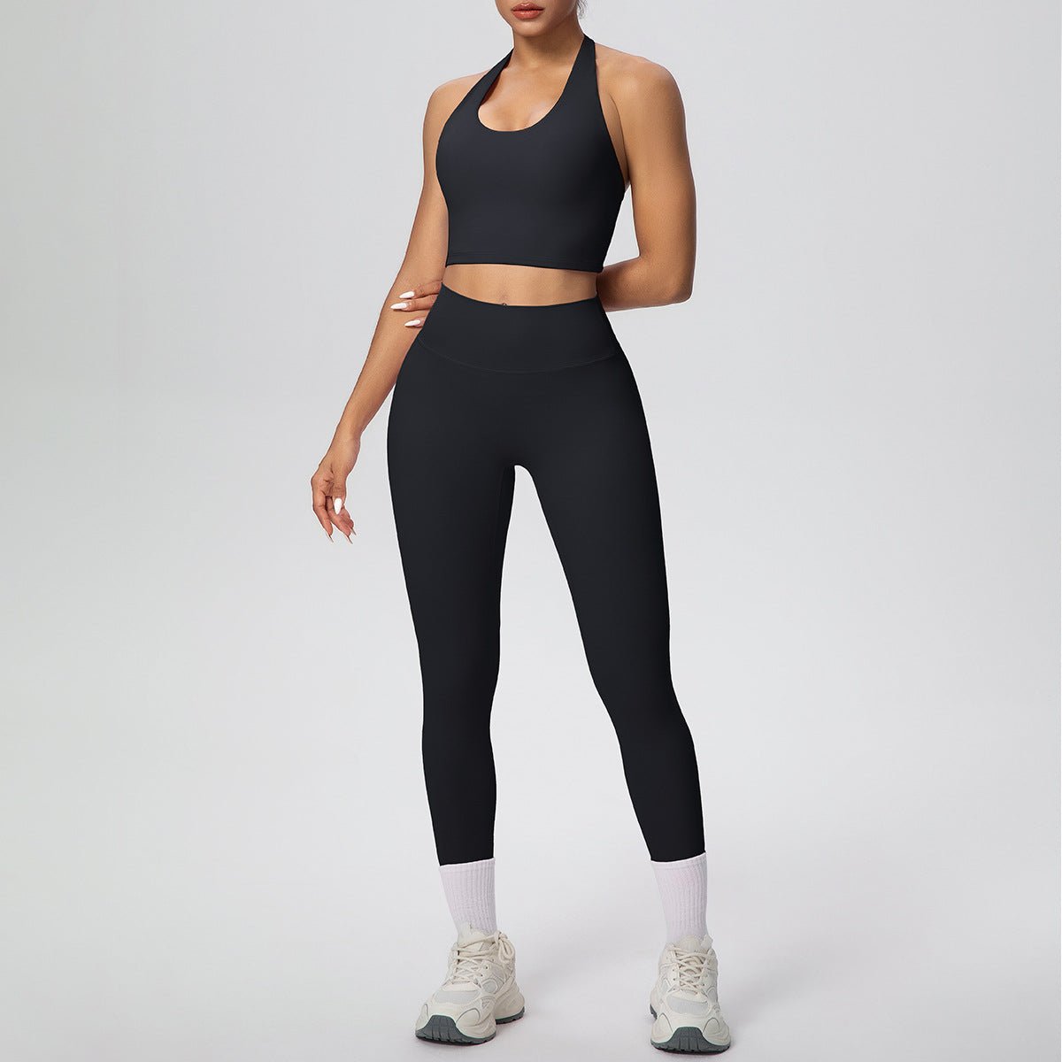 Halter Back Workout Yoga Set - Solbana