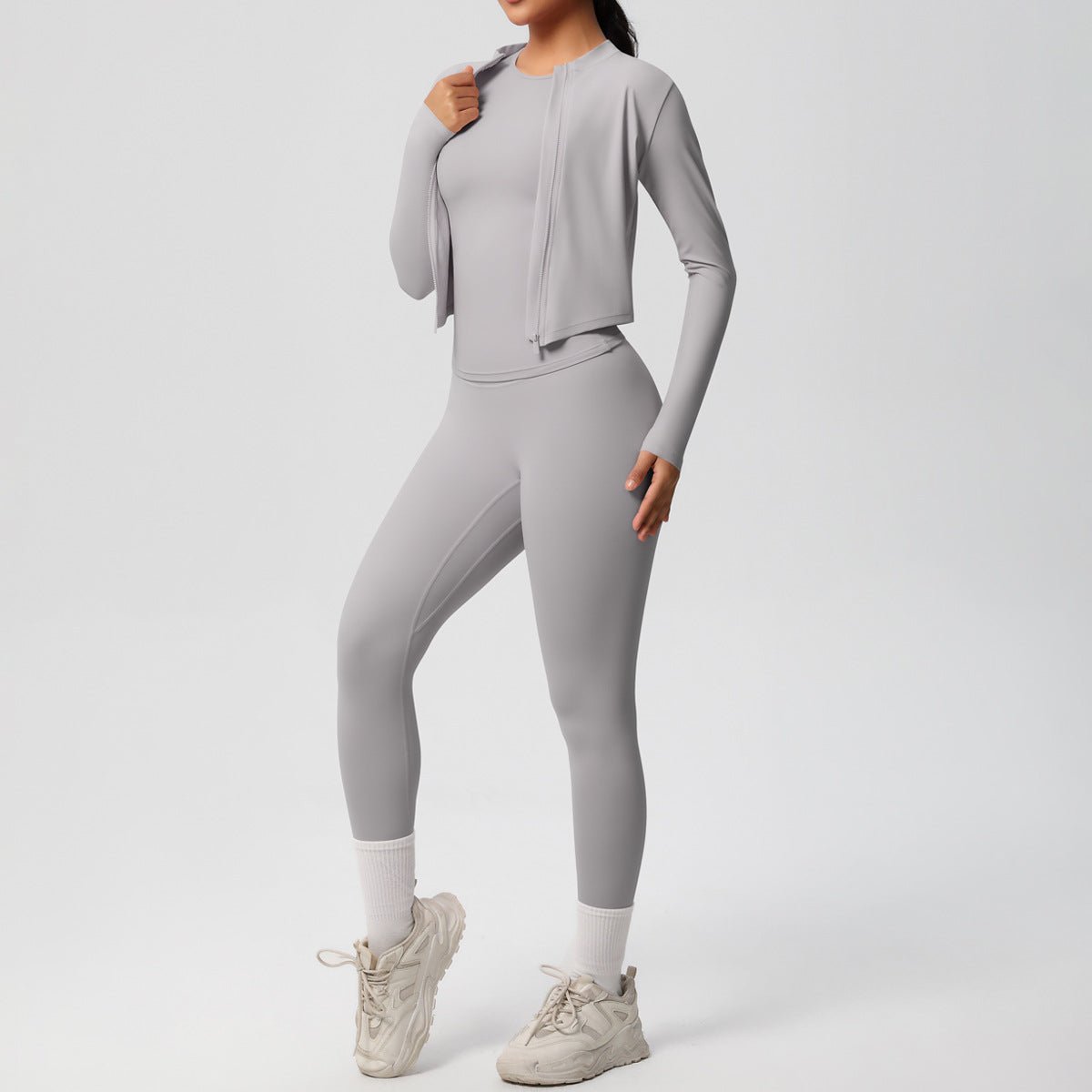 Quick Dry Slim Fit Yoga Fitness Set - Solbana
