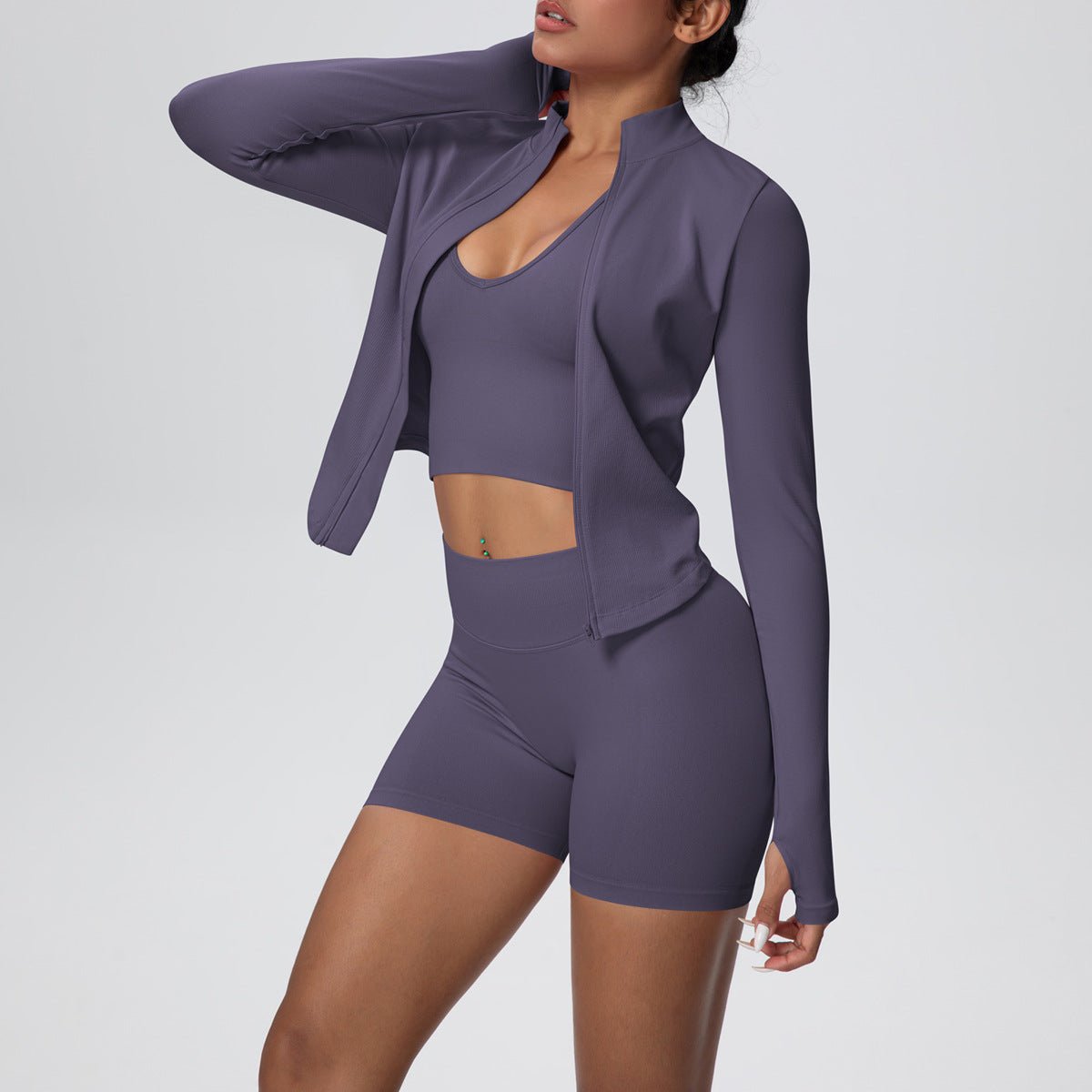 Women’s 3 Piece Yoga Fitness Set - Solbana