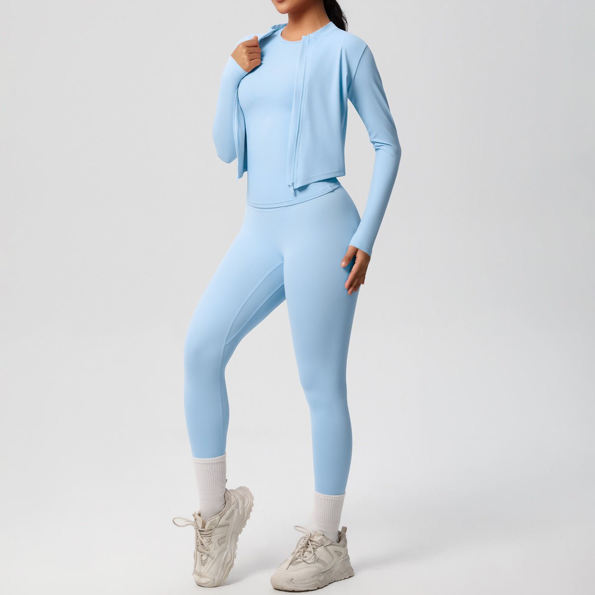 Quick Dry Slim Fit Yoga Fitness Set - Solbana