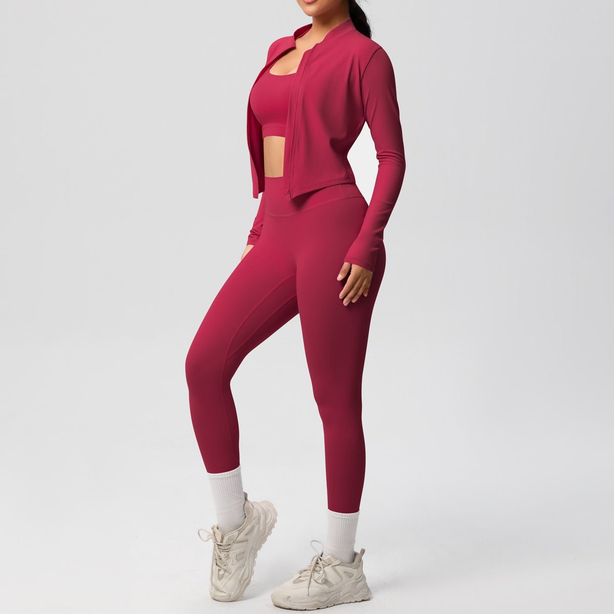 Soft Touch 3 Piece Yoga Workout Set - Solbana