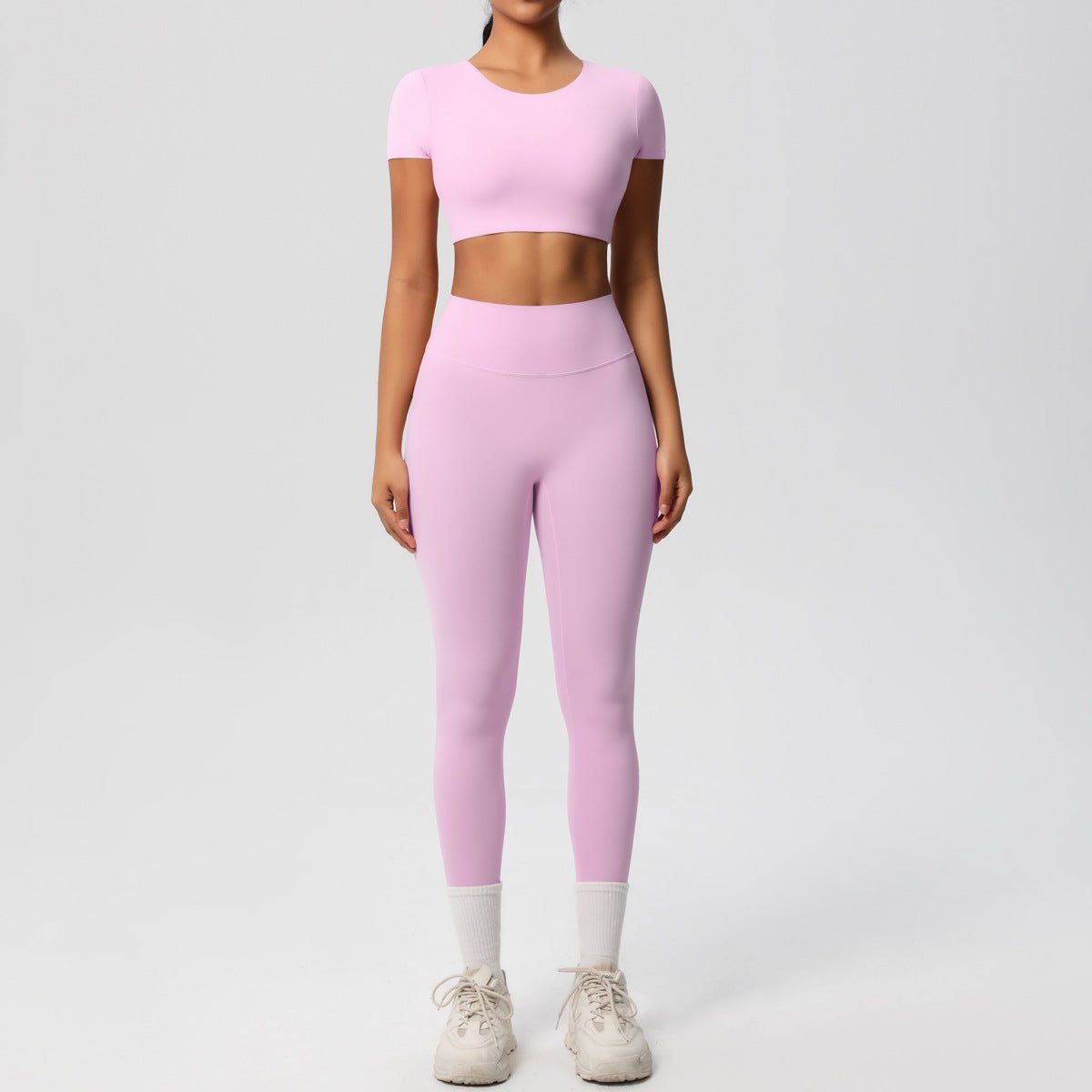 High Waist Sculpting Yoga Set - Solbana