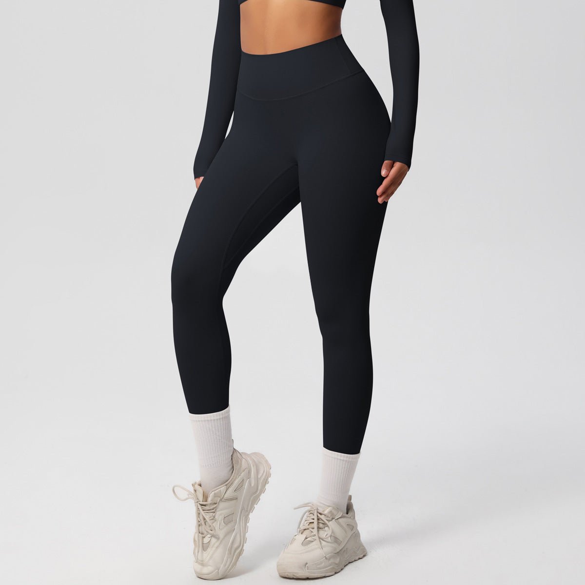 High Waist Seamless Nude Feel Yoga Pants - Solbana