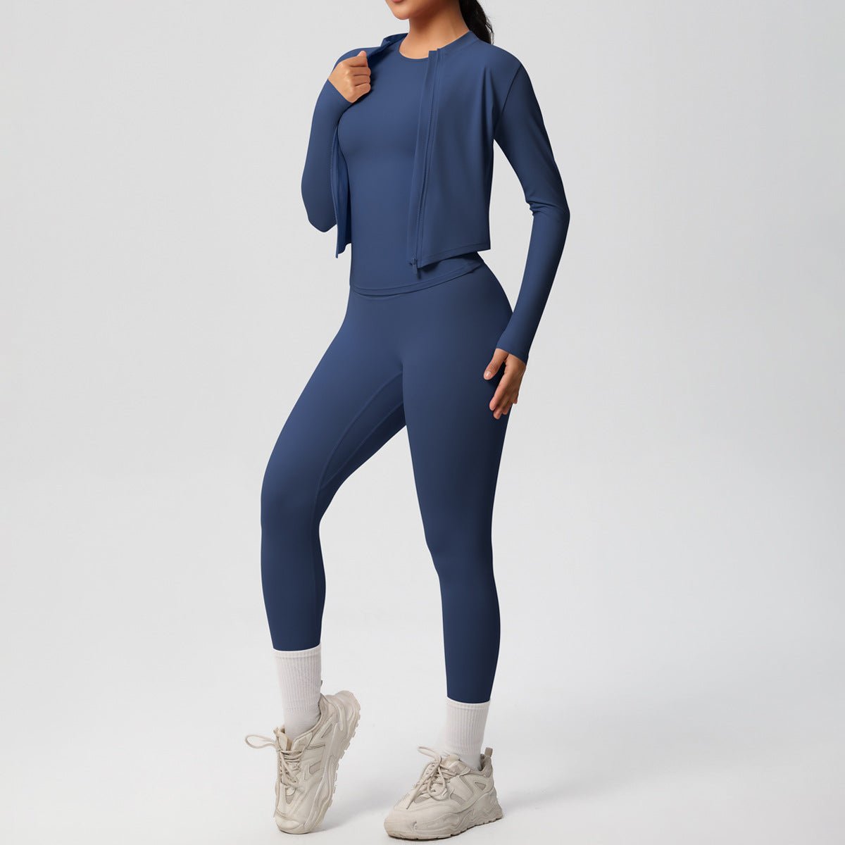 Quick Dry Slim Fit Yoga Fitness Set - Solbana