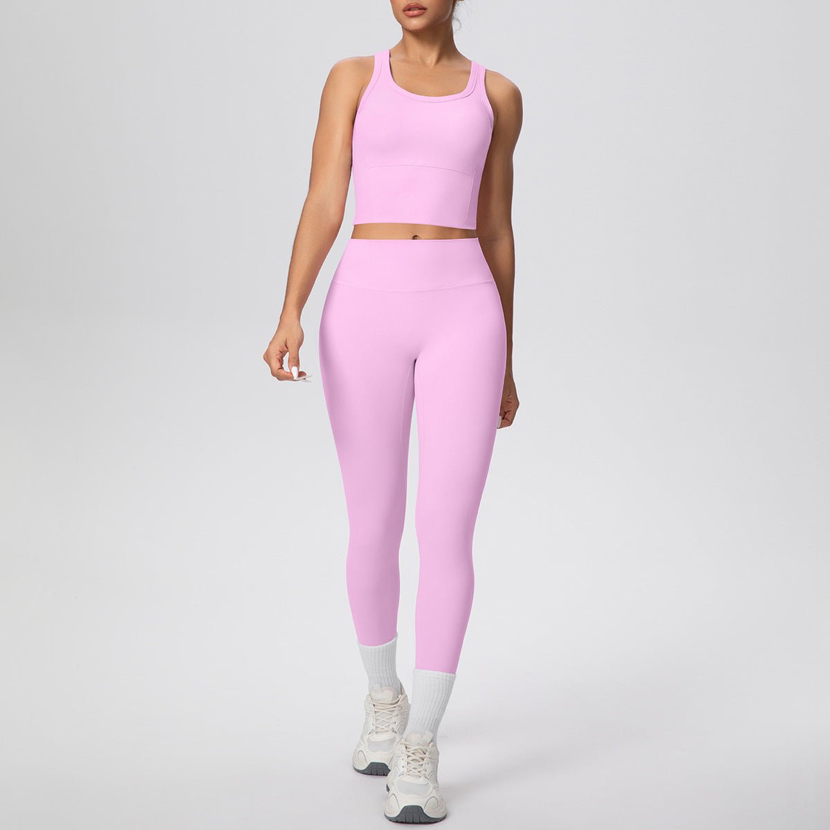 Slim Fit Breathable Yoga Set - Solbana