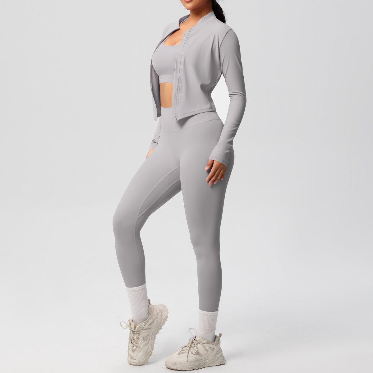 Soft Touch 3 Piece Yoga Workout Set - Solbana