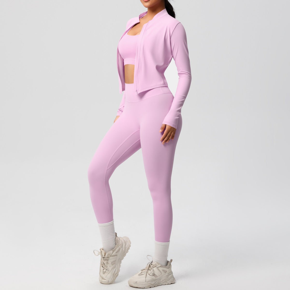 Soft Touch 3 Piece Yoga Workout Set - Solbana