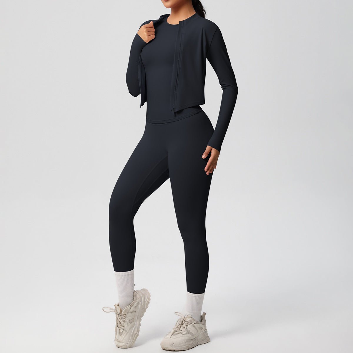 Quick Dry Slim Fit Yoga Fitness Set - Solbana