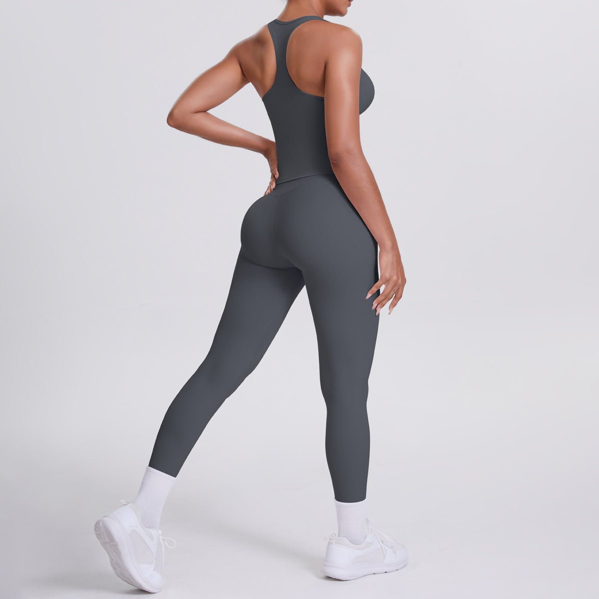 H Shape Back Quick Dry Yoga Set - Solbana