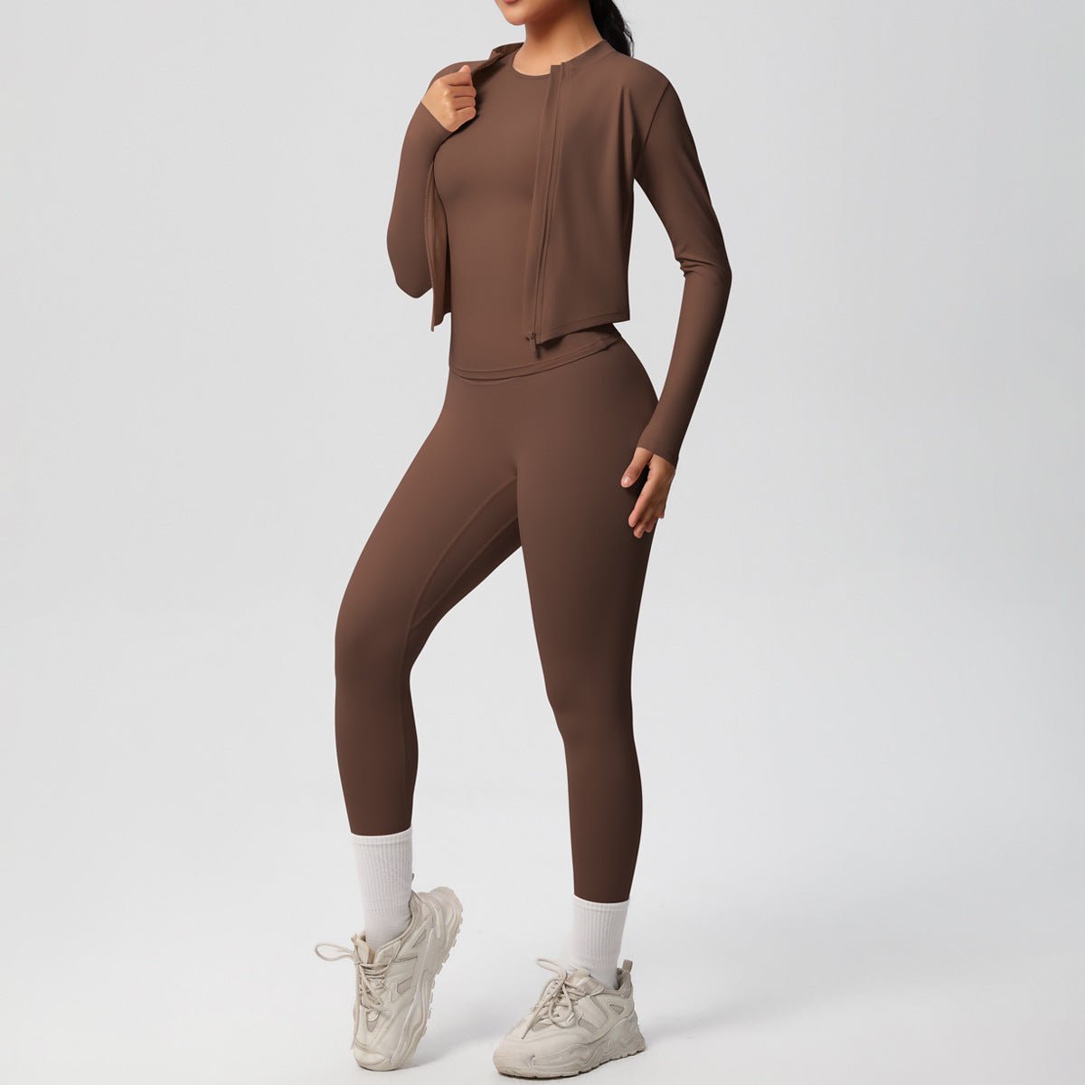 Quick Dry Slim Fit Yoga Fitness Set - Solbana
