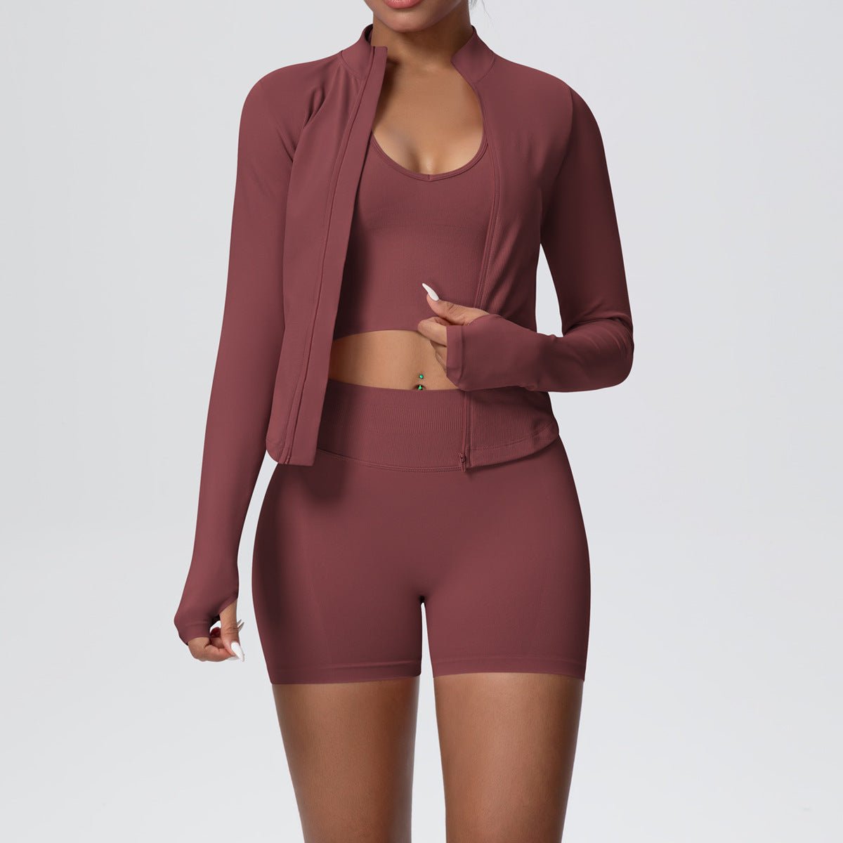 Women’s 3 Piece Yoga Fitness Set - Solbana