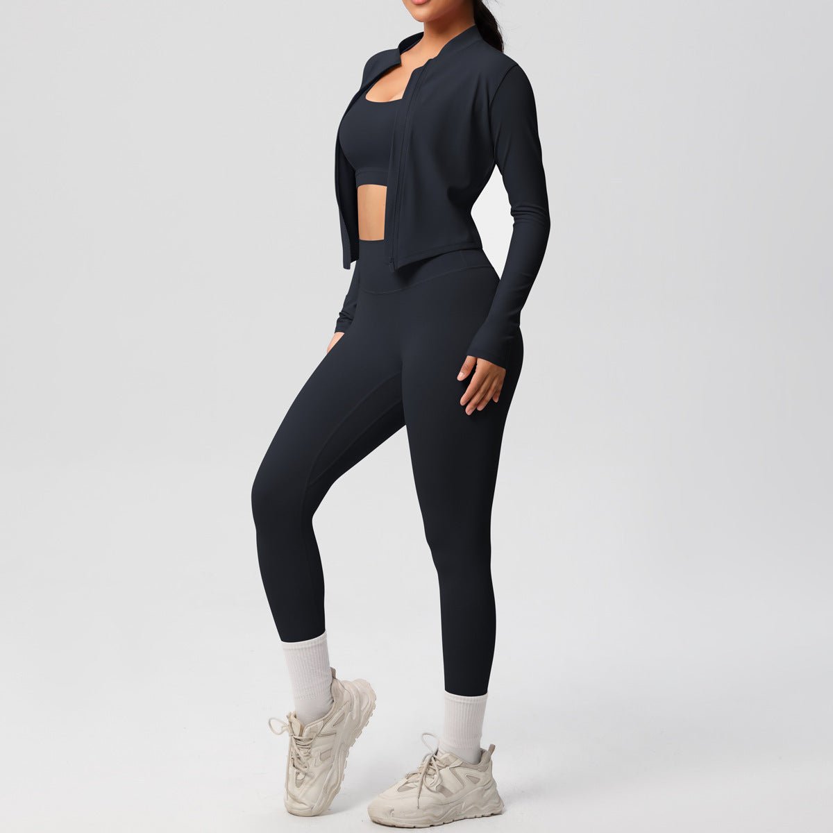 Soft Touch 3 Piece Yoga Workout Set - Solbana