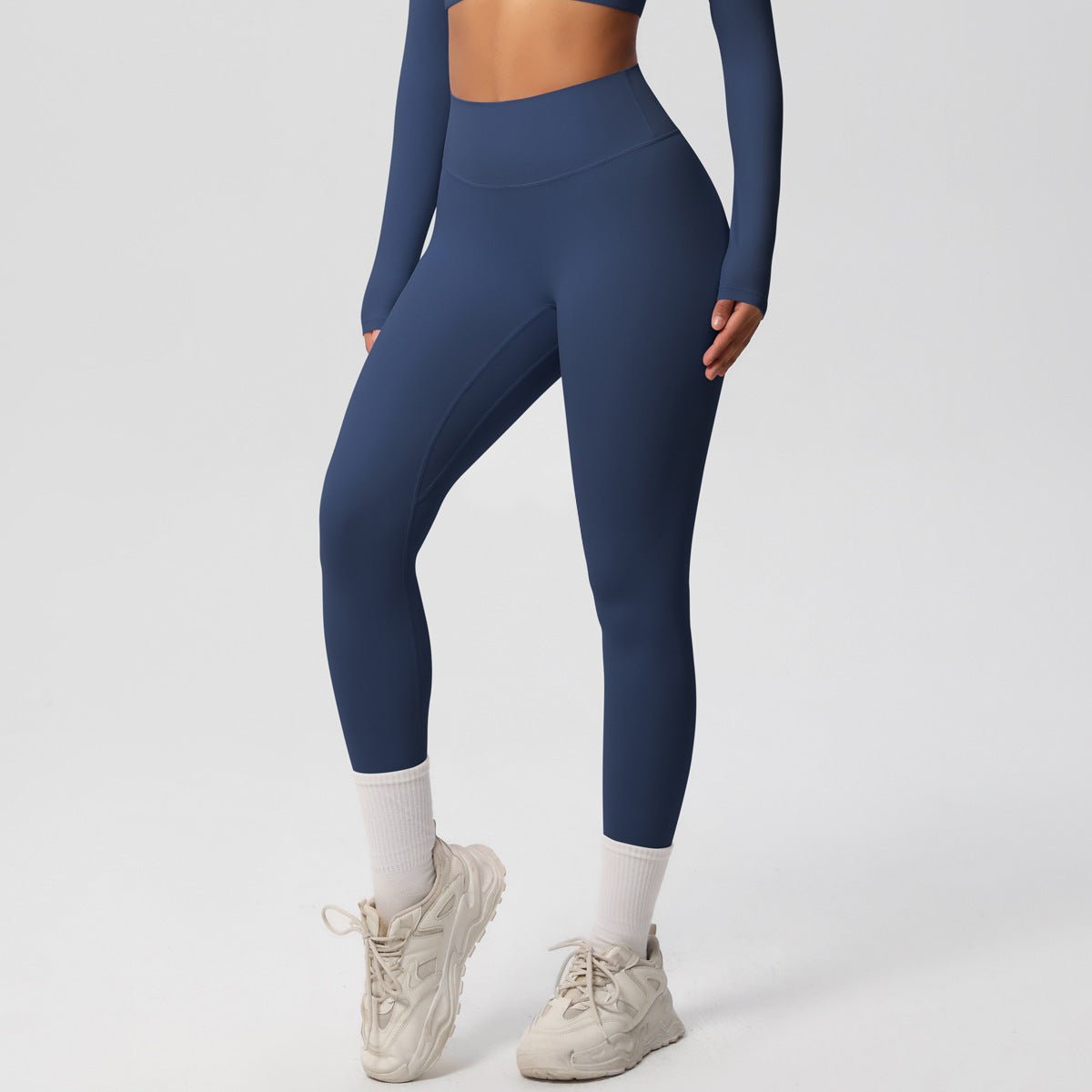 High Waist Seamless Nude Feel Yoga Pants - Solbana