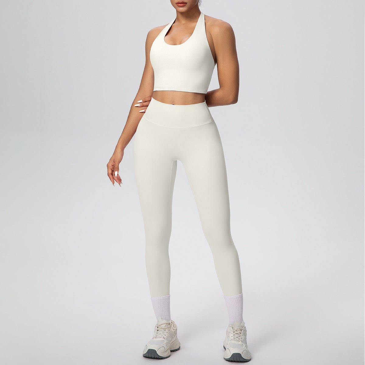 Halter Back Workout Yoga Set - Solbana