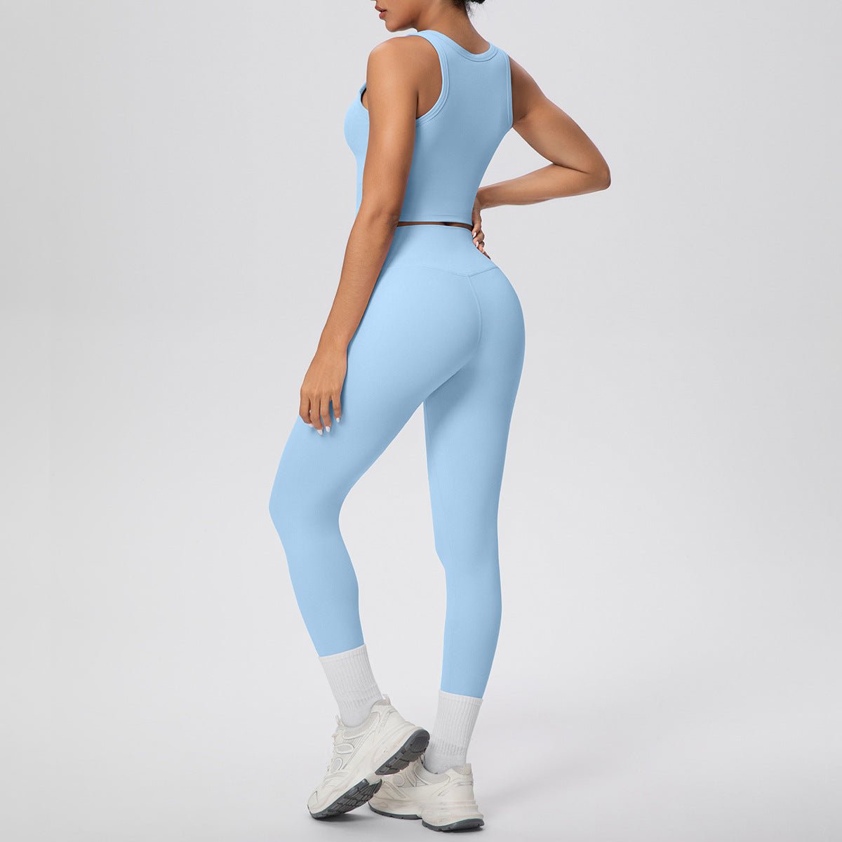 Slim Fit Breathable Yoga Set - Solbana
