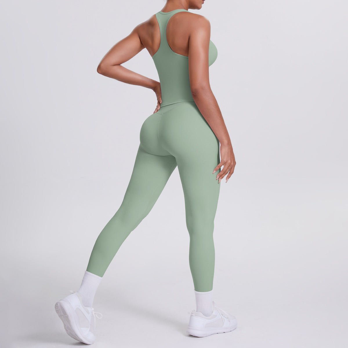 H Shape Back Quick Dry Yoga Set - Solbana