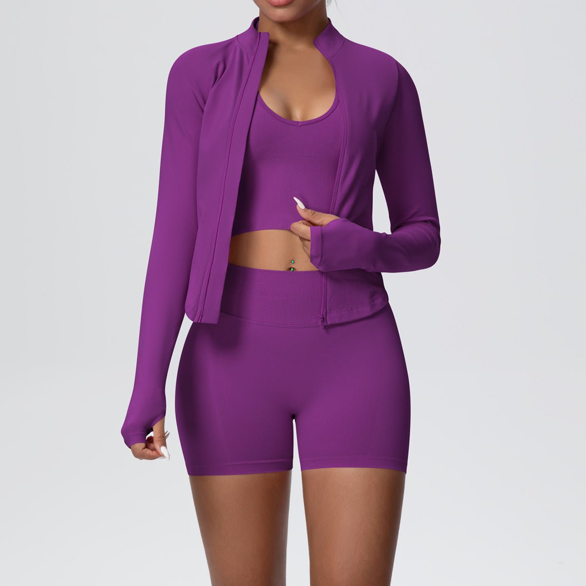 Women’s 3 Piece Yoga Fitness Set - Solbana