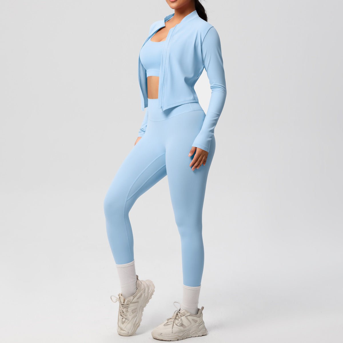 Soft Touch 3 Piece Yoga Workout Set - Solbana