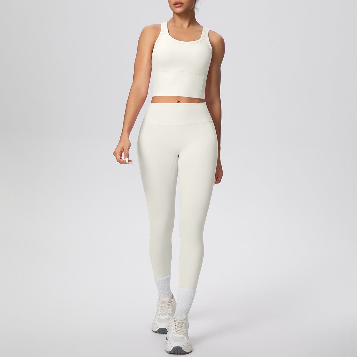 Slim Fit Breathable Yoga Set - Solbana