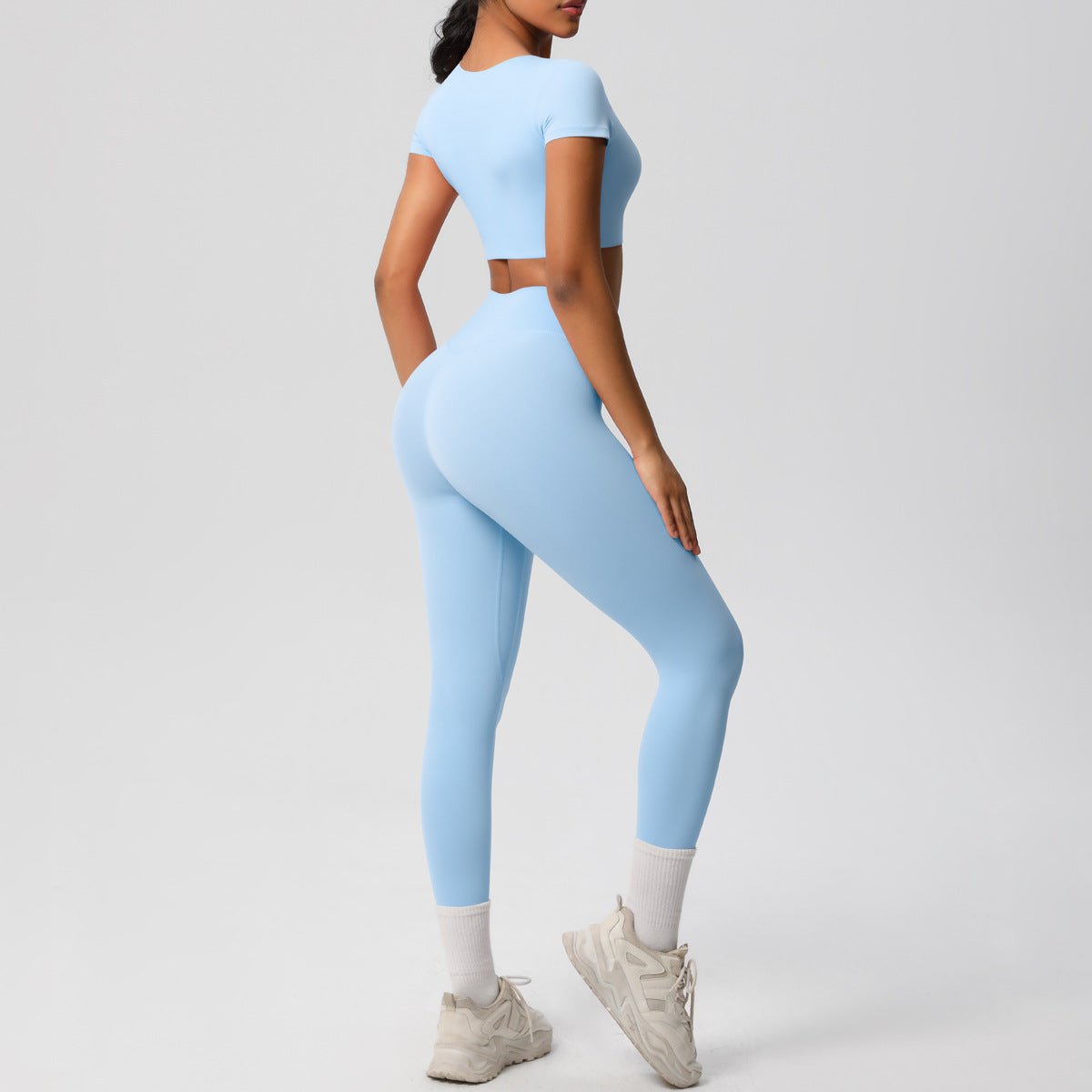 High Waist Sculpting Yoga Set - Solbana