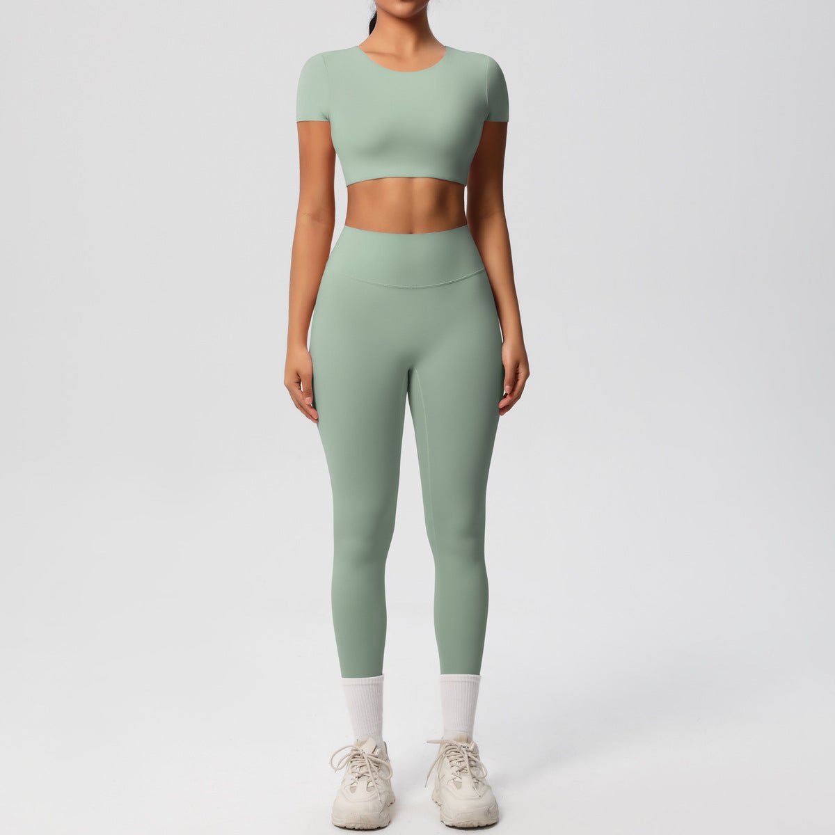 High Waist Sculpting Yoga Set - Solbana