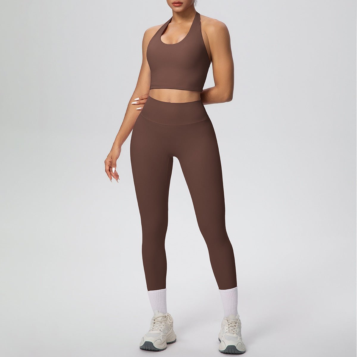 Halter Back Workout Yoga Set - Solbana