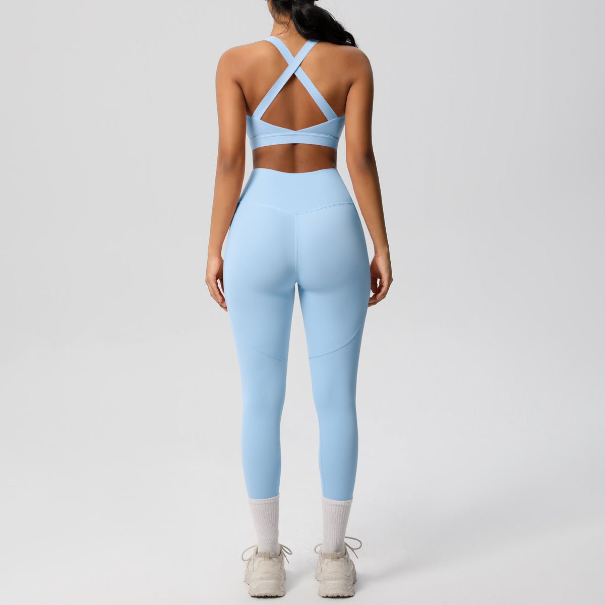 Shockproof Yoga Vest & Pocket Pants Set - Solbana