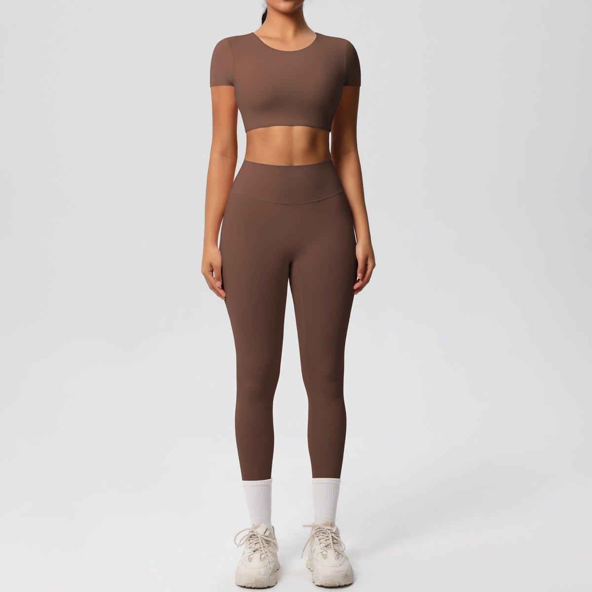 High Waist Sculpting Yoga Set - Solbana