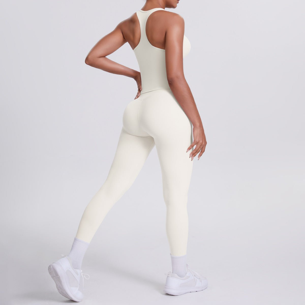 H Shape Back Quick Dry Yoga Set - Solbana