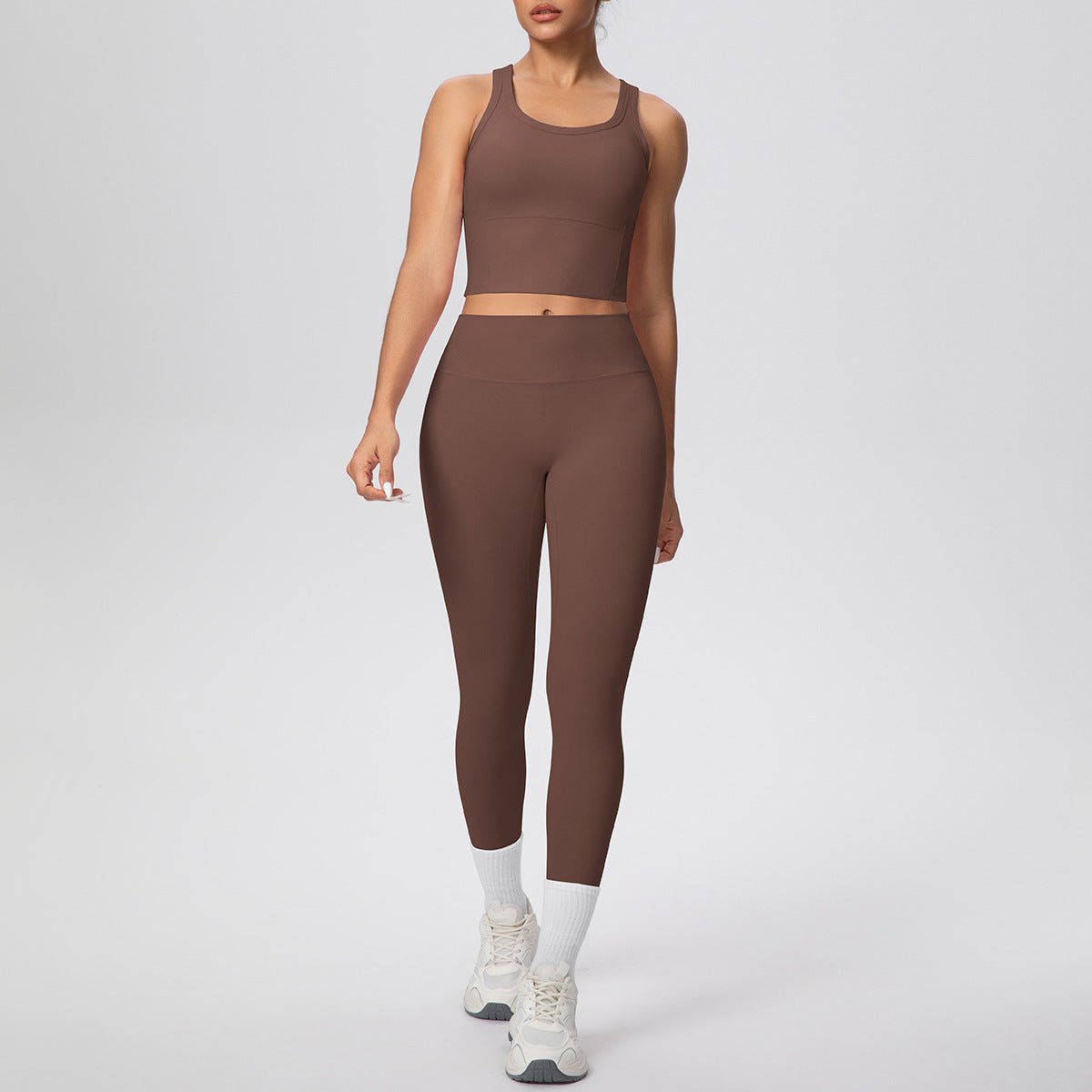 Slim Fit Breathable Yoga Set - Solbana