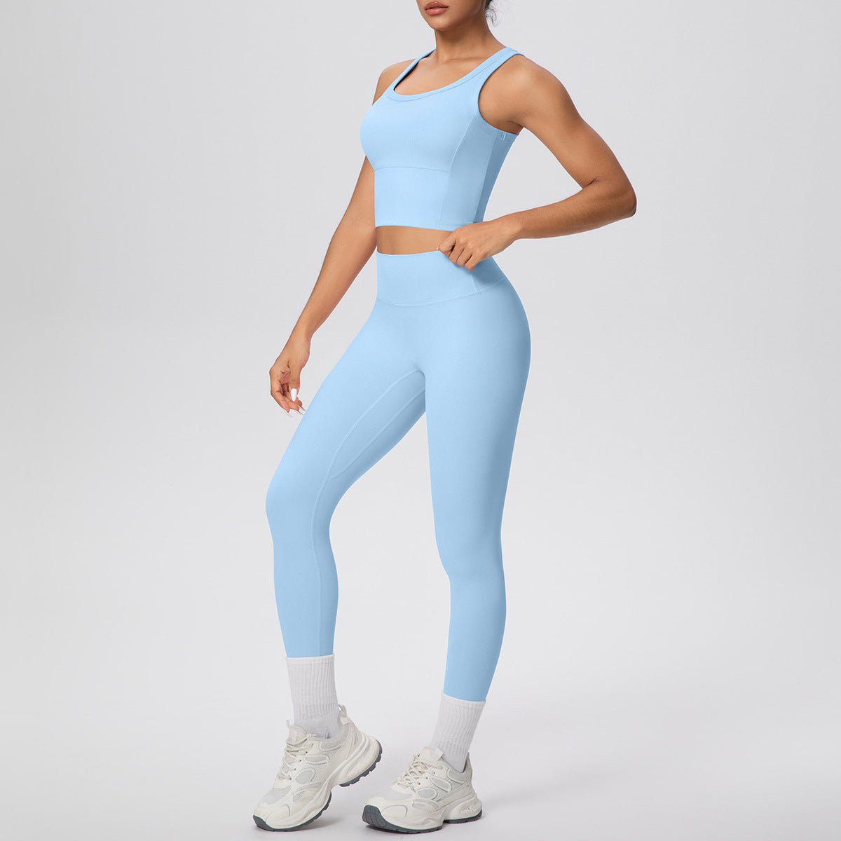 Slim Fit Breathable Yoga Set - Solbana