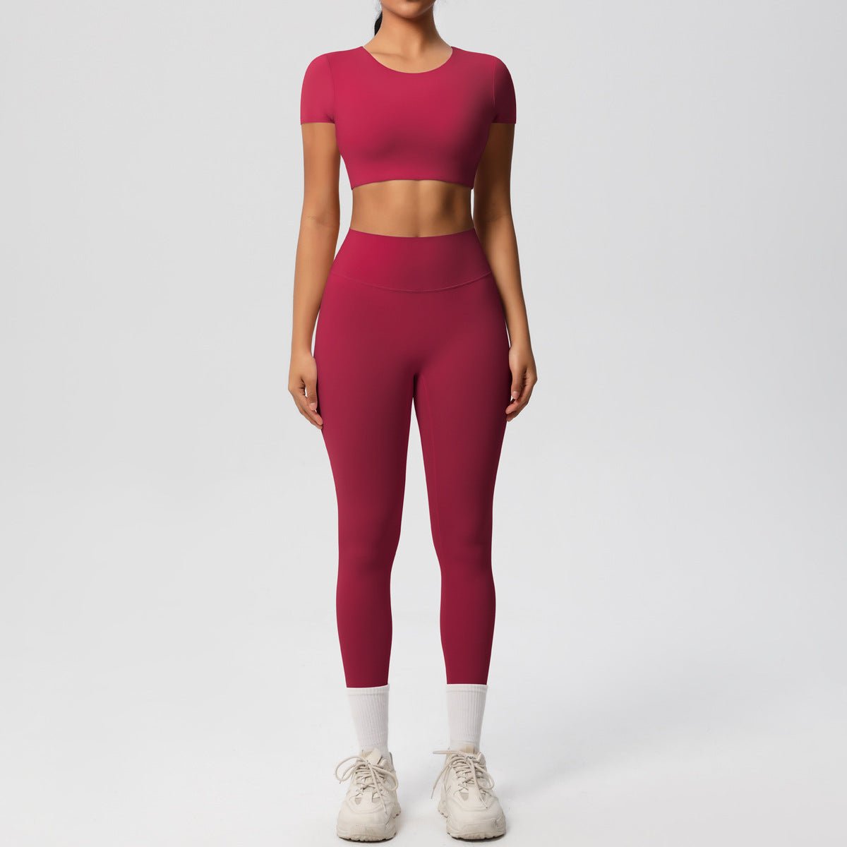 High Waist Sculpting Yoga Set - Solbana