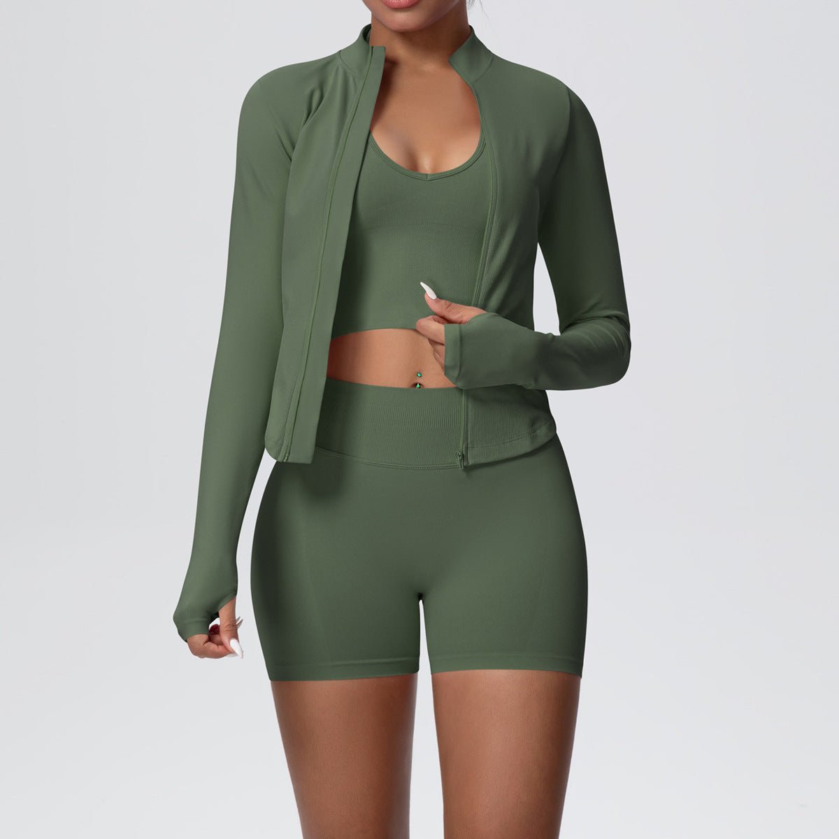 Women’s 3 Piece Yoga Fitness Set - Solbana
