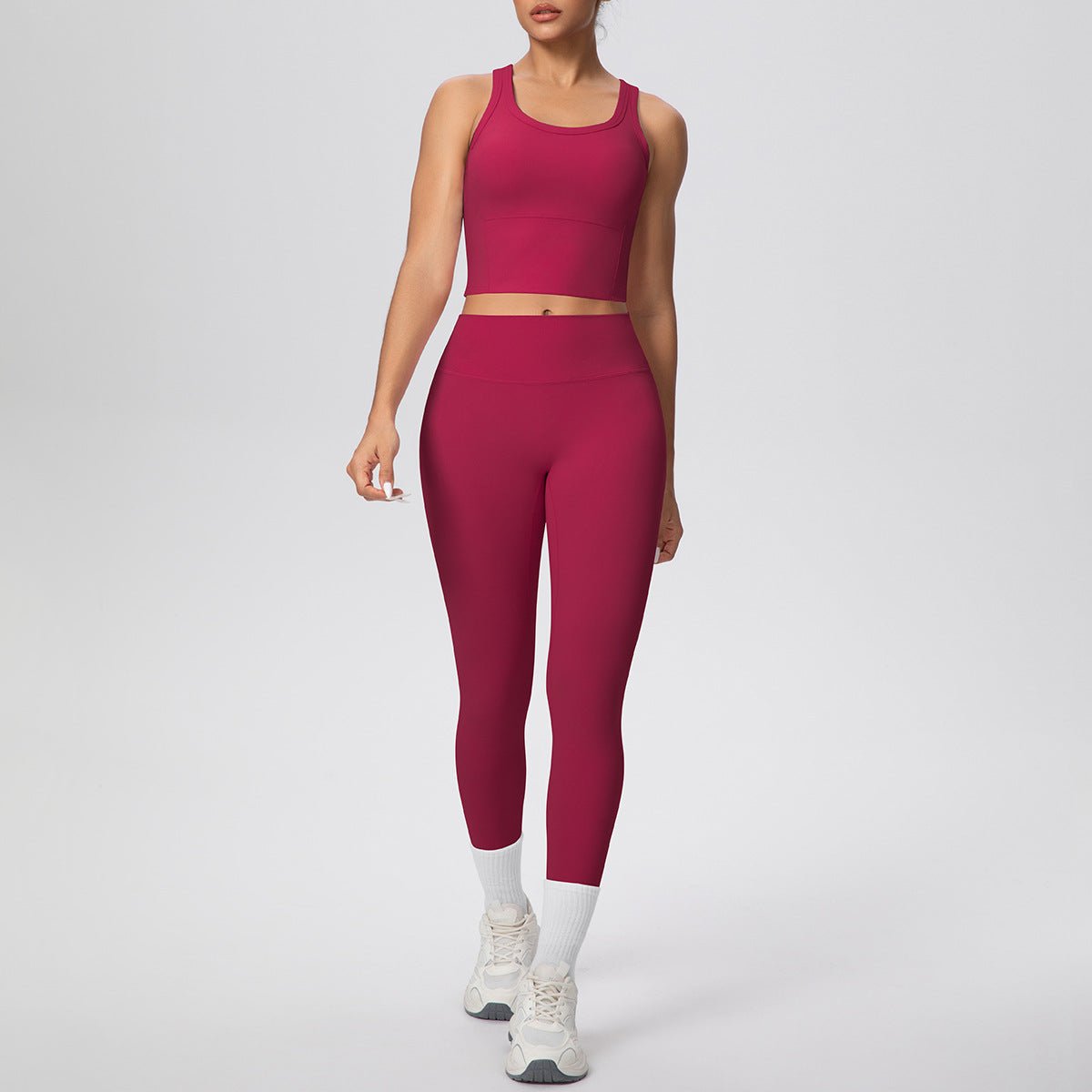 Slim Fit Breathable Yoga Set - Solbana