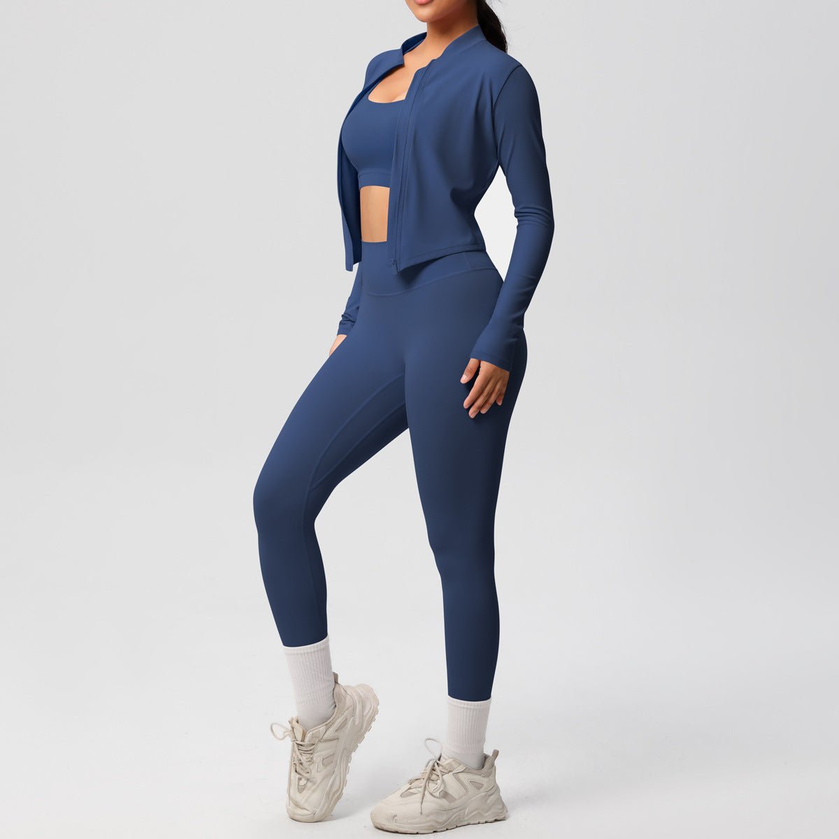 Soft Touch 3 Piece Yoga Workout Set - Solbana