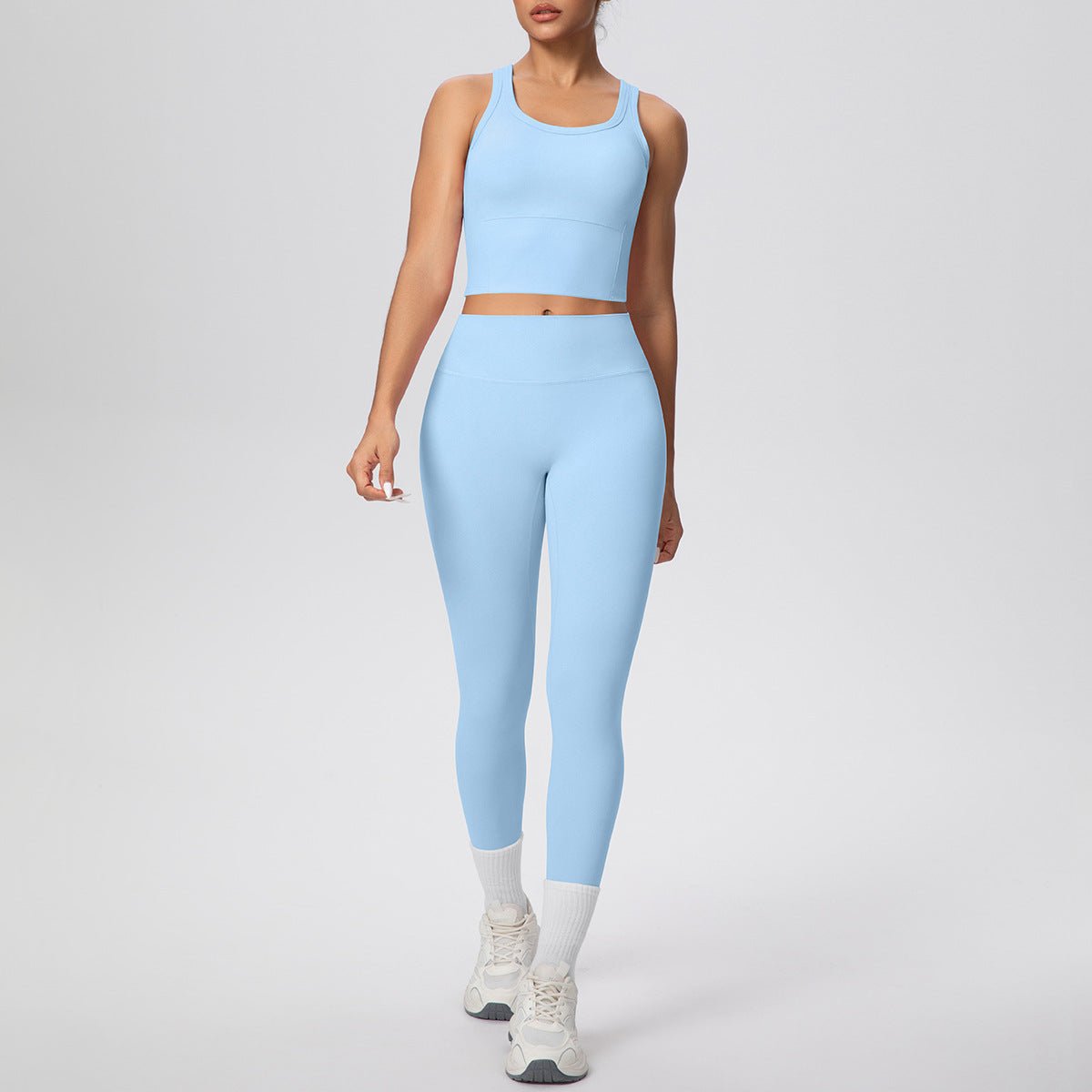 Slim Fit Breathable Yoga Set - Solbana