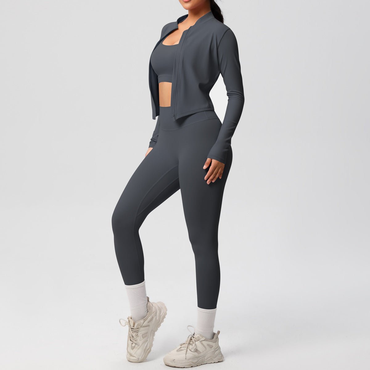 Soft Touch 3 Piece Yoga Workout Set - Solbana