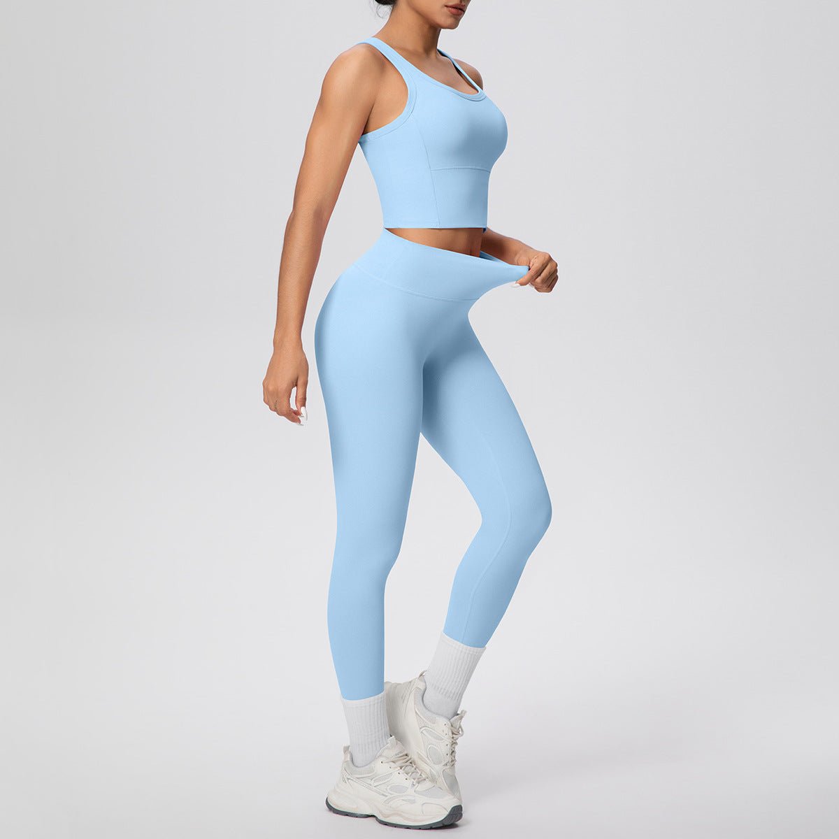 Slim Fit Breathable Yoga Set - Solbana